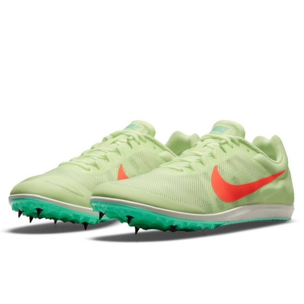 Nike Zoom Rival D 10 Distance Spikes Volt Yellow Mens 10‎ UK 9 EU 44